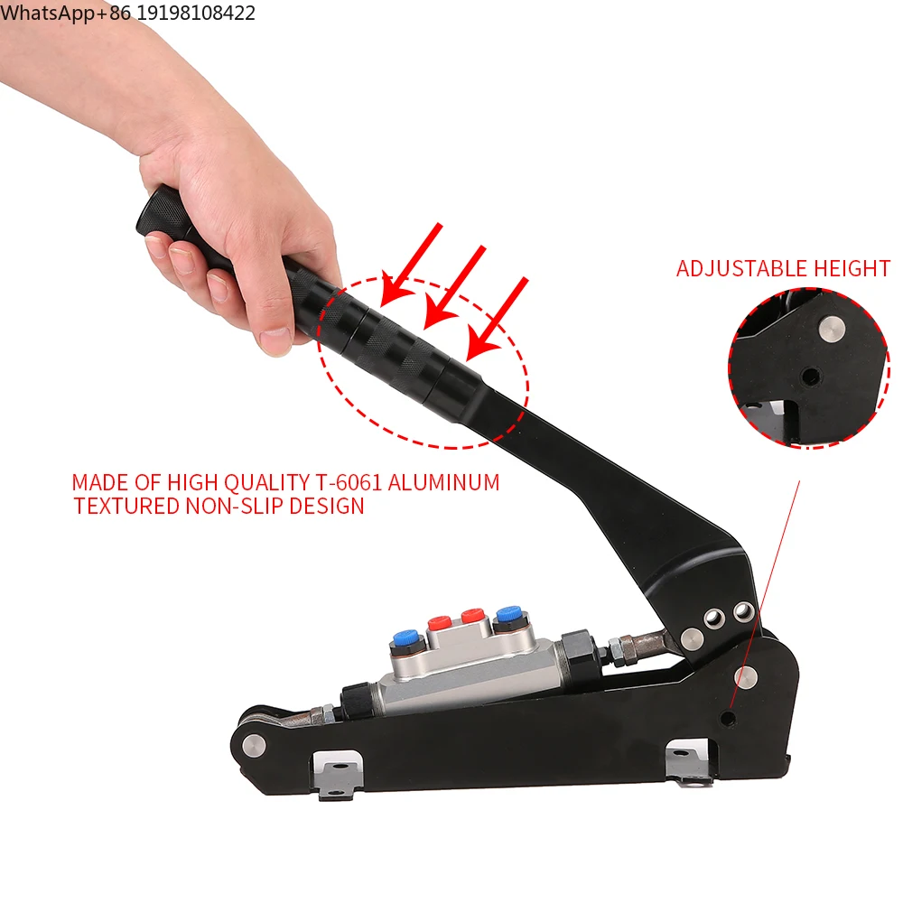 XuZhong 0.75 Bore Hydraulic Handbrake Lever 4 Line Split Diagonal Racing Group N Tandem