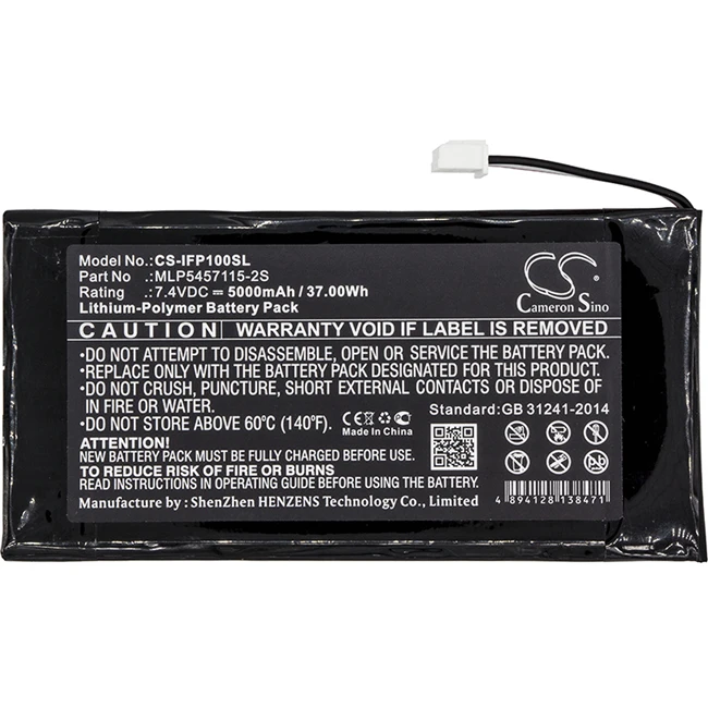 Cameron Sino 5000mAh Battery For Infinity One Premium MLP5457115-2S