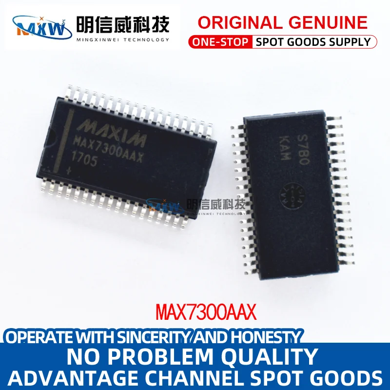 MAX7300AAX+ MAX7300AAX SSOP36 interface I/O expander IC chip original