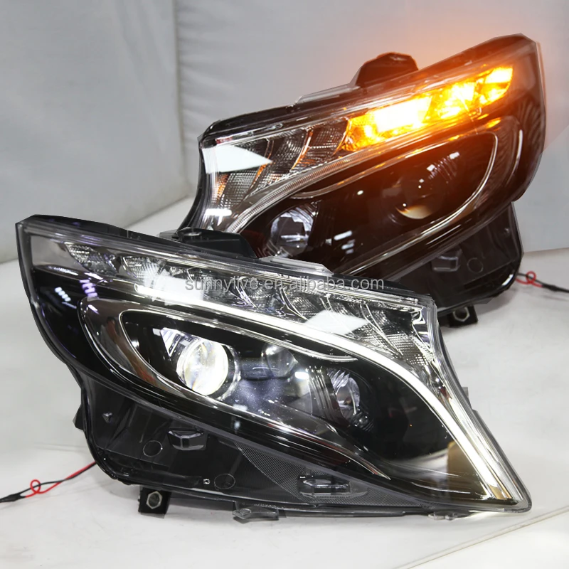 For Mercedes-Benz V260 VITO LED Head Lamp Full Led Light 2016-2017