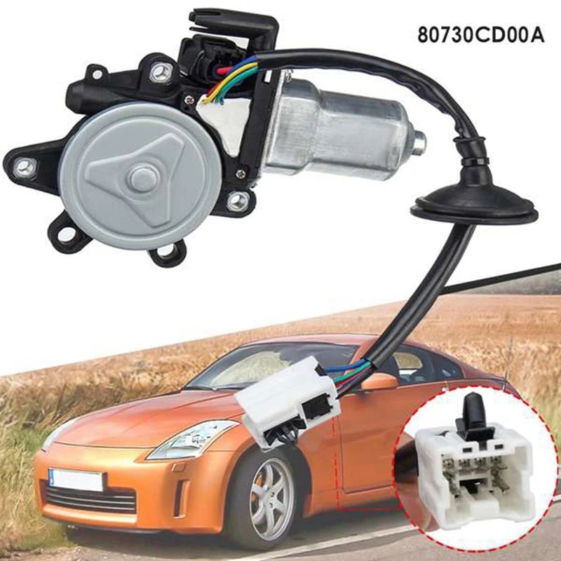 

Правый передний Мотор стеклоподъемника для Nissan 350Z 2003-2009 INFINITI G35 2003-2007 80730CD001 80730-CD00A