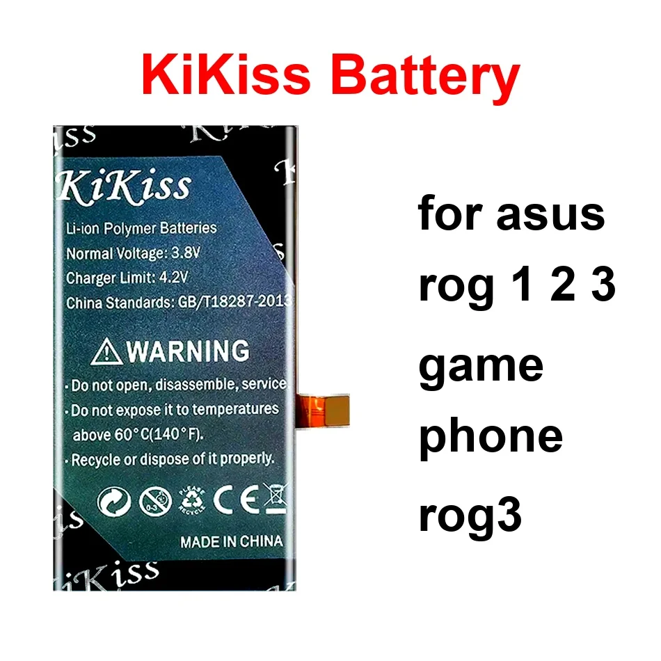 

Mobile Phone Battery Long Lasting C11P1903 C11P1801 C11P1901 4500-6600Mah For Asus Rog 1 2 3 Game ROG3