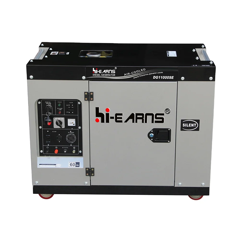 

best silent generator DG11000SE 110/220V generator automatic start