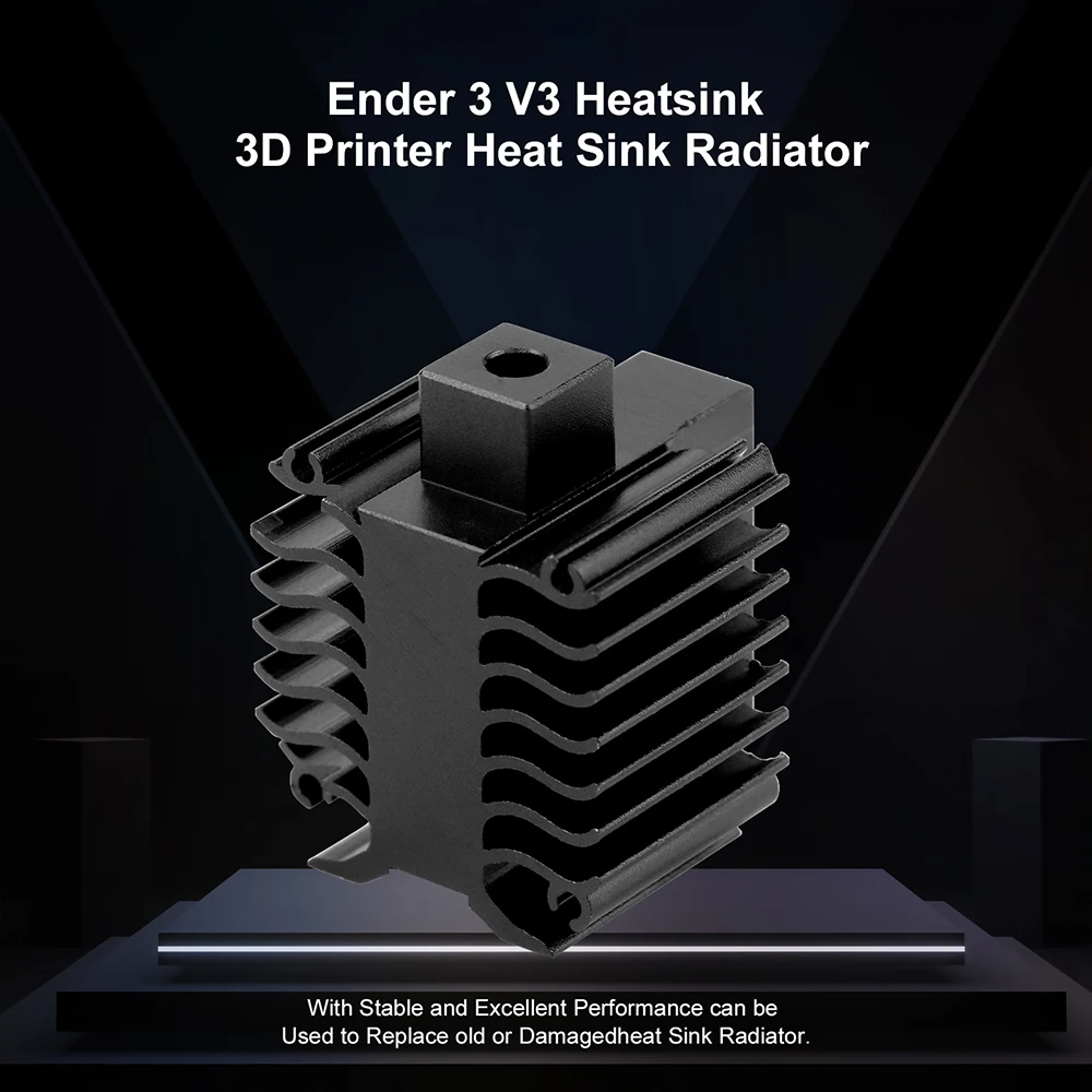 For Creality Ender 3 V3 Radiator Heat Sink For Ender 3 V3 SE / KE Hotend Kit Heatsink 3D Printer Machine Replacement Accessories 5