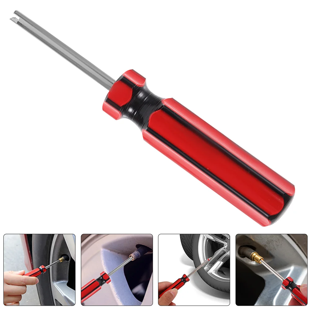 

6 Pcs Automotive Tire Single Head Wrench Valve Stem Tool Car Polypropylene Disassembling