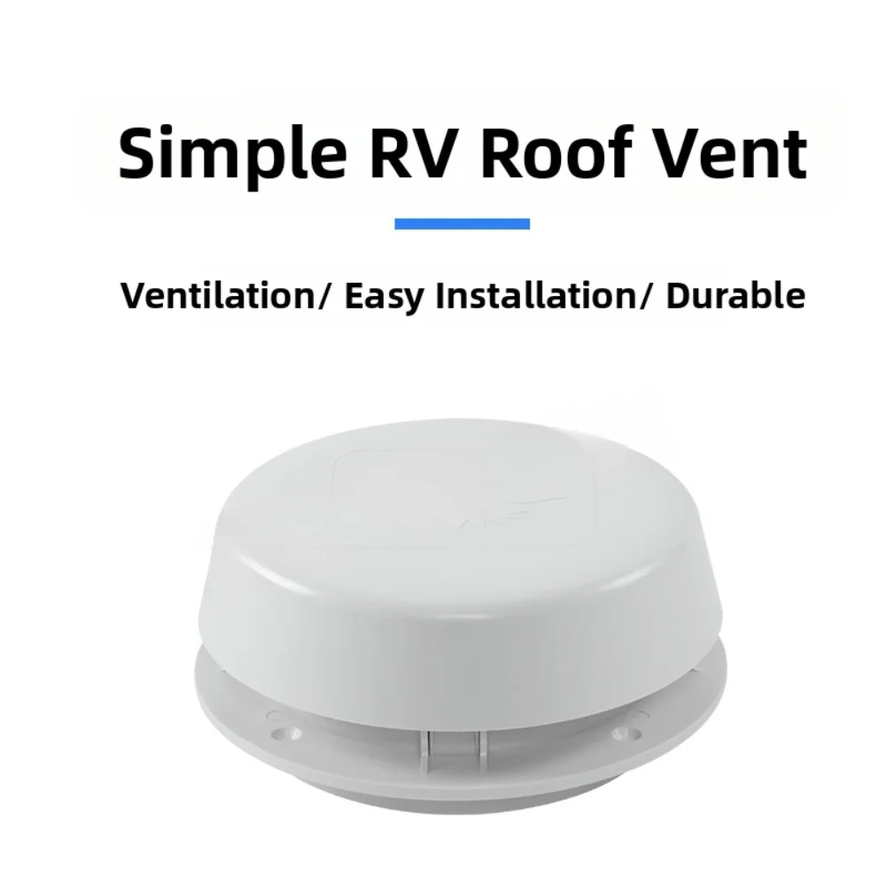 1PC RV Mushroom Head Air Outlet RV Roof Ventilation Cover RV Hood Ventilation Cover RV Accessories Easy Installation
