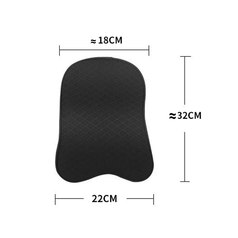 وسادة مسند رأس لمقعد السيارة مع رغوة ذاكرة ثلاثية الأبعاد ، وسادة قماشية ، دعامة جيدة التهوية ، شبكة ، دعامة للرأس والرقبة #5