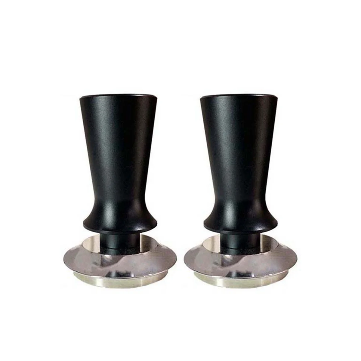 

2Pack 51mm Coffee Tamper Adjustable Graduated 30Lb Espresso Spring Calibration Tamper Stainless Steel Flat Threaded Base