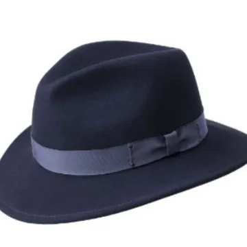 Woolen Cowboy Hat Bowknot Men's Jazz Top Hat Hot Sale In Europe And America Autumn And Winter Hat