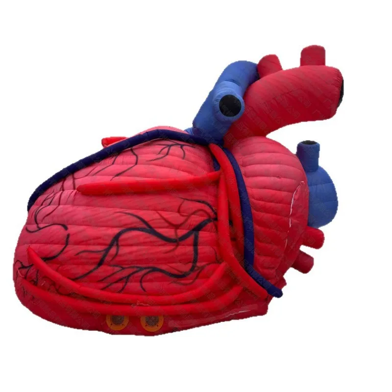 Large inflatable simulation human body model air mold props
