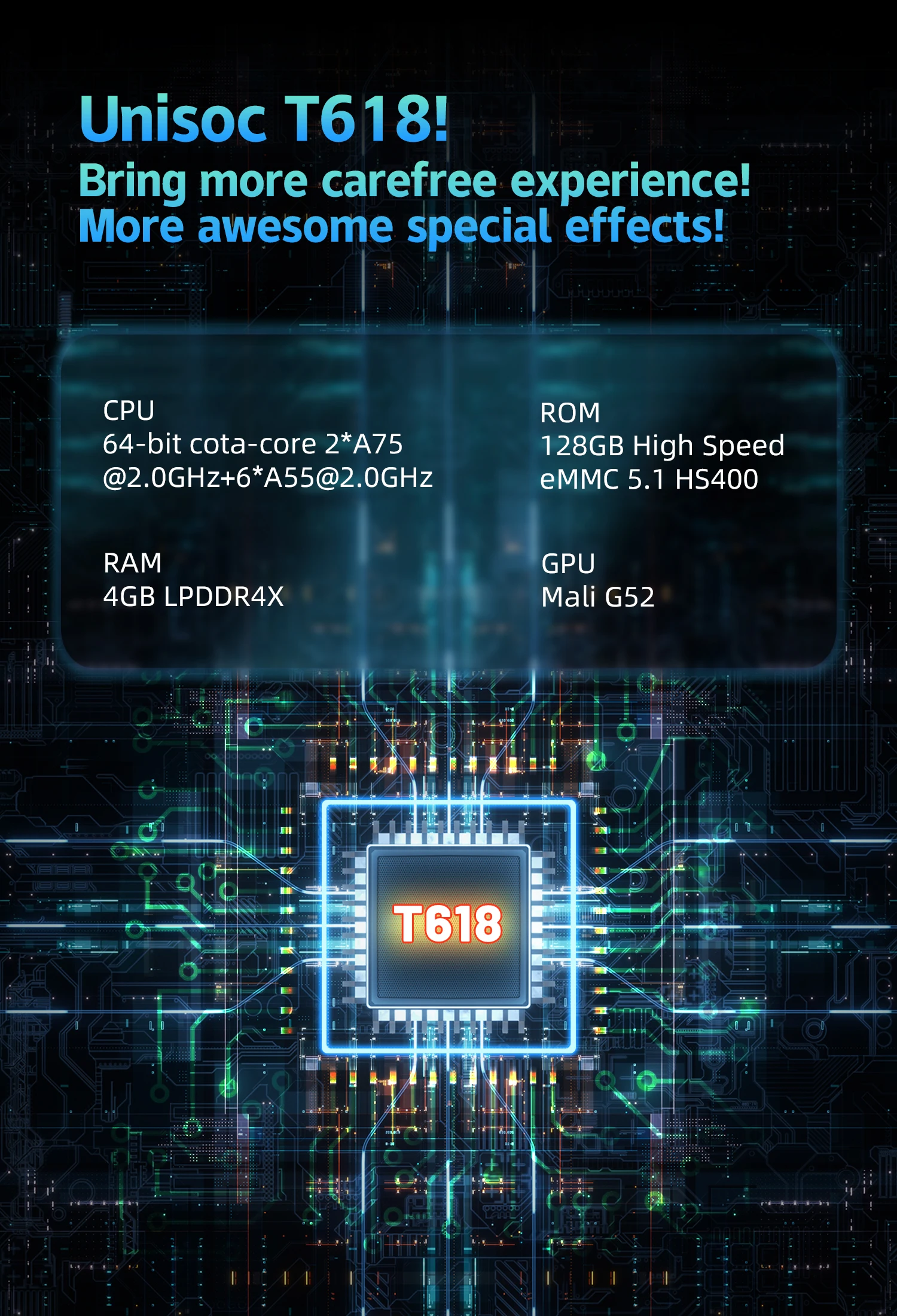 ANBERNIC RG505 Handheld Game Console 4.95" OLED Screen Android 12 Unisoc T618 Support WIFI Bluetooth OTA Update - Image 3