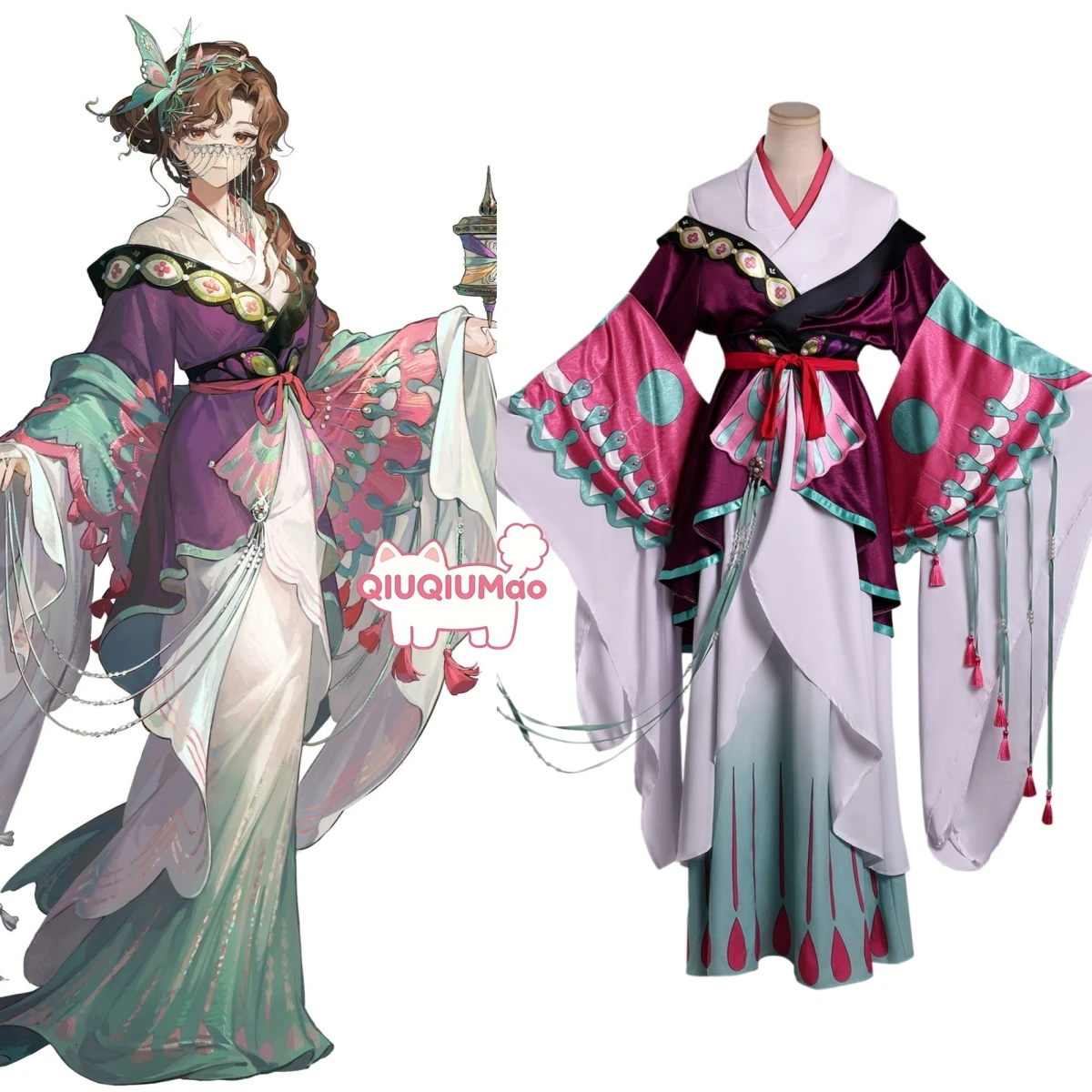 

Game Reverse: 1999 Cosplay The Woven Legend Costume Anime Tooth Fairy Role Playing Outfit for Women Comic Con Party Stage Suits