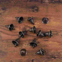 11 Pcs Bronze Bells Wind Chimes Hanging Decorations Retro nament Metal Vintage Craft Feng Shui Bell Home Decor