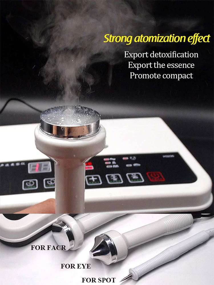 

Customizable 3 in 1 Facial Body Ultrasonic Beauty Apparatus Beauty Apparatus Skin Care Whitening White