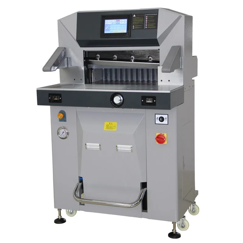Nc Single Cutter Smoking A4 and A3 Corrugated Board Bobbin Massicot Tobacco Cigarette Paper Cutting Machine - view 3