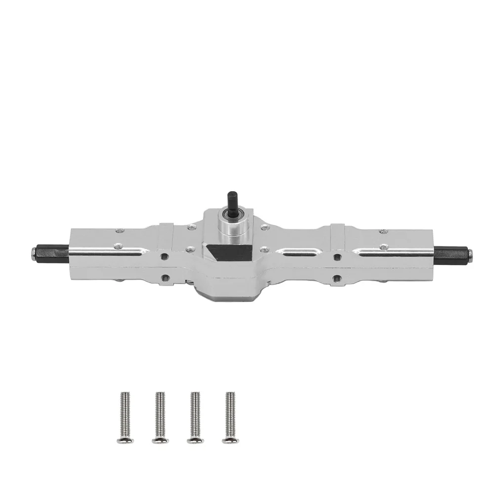 Metal Upgrade Front Rear Axle Assembly For WPL 1/10 C74 1/16 C14 C24 C34 C54 B14 B24 Feiyu JJRC RC Car Spare Parts