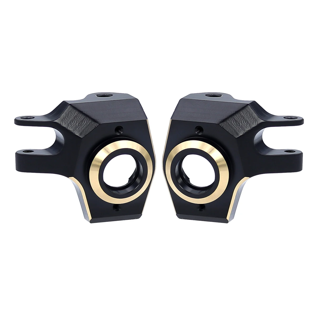 AR44 Axle Brass Steering Knuckle Weights C-hubs Diff Cover Clamping Link Servo Mounts For 1/10 RC Crawler Axial SCX10 II 90046