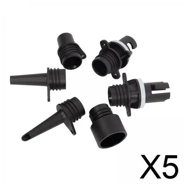 Nozzle Pump Adapter Multifunctional Air Valve Connector for Inflatable Boat Canoe Kayak Airbed Paddle Board