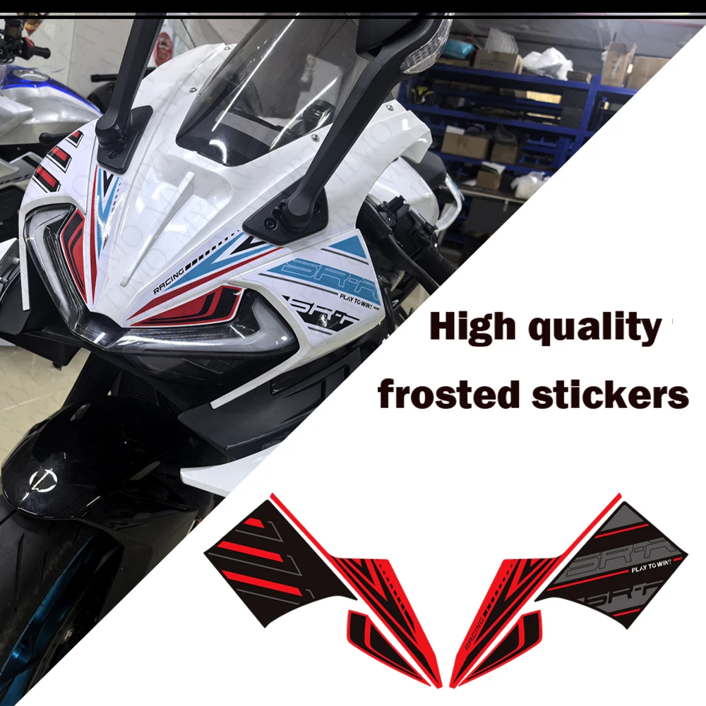 Motorcycle For 675SR-R 675SRR 675 SR R 675SR Tank Pad Cap Tank Pad Gas Fuel Oil Knee Protection Stickers Accessories 2025 2026