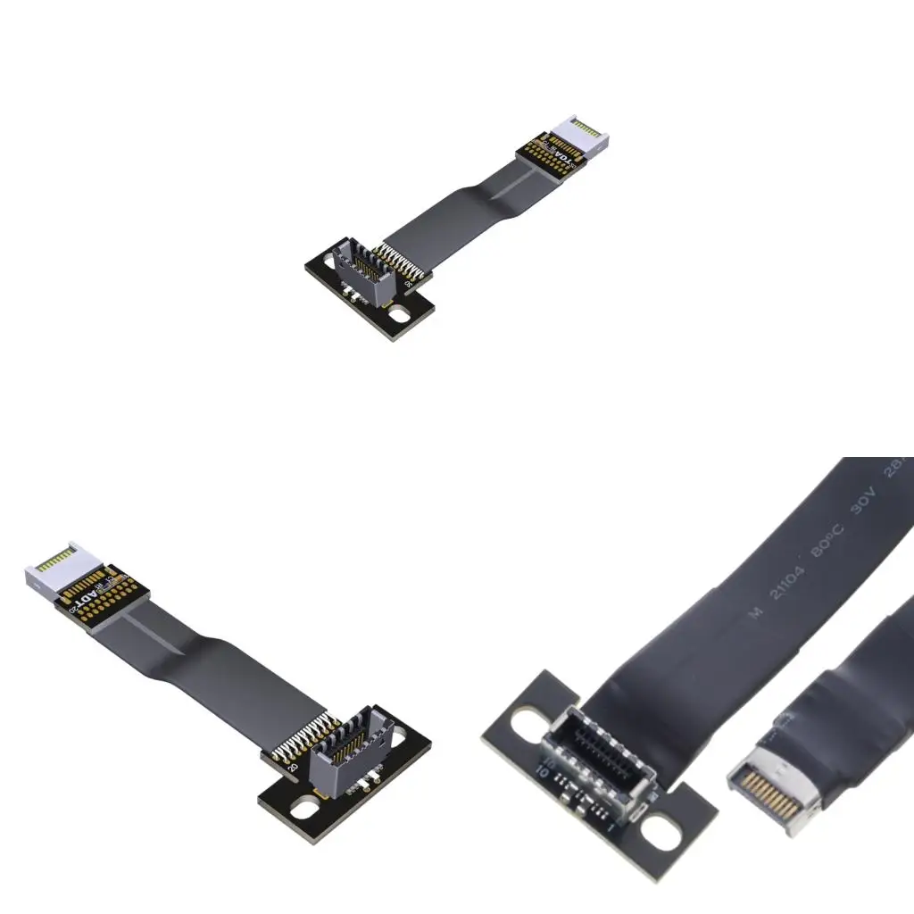 usb-32-20pin-gen-2-tipo-e-para-tipo-e-extensao-interno-macho-para-femea