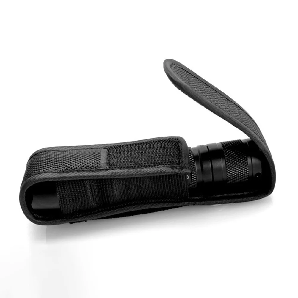 

Flashlight Storage Bag Nylon Wear-Resistant Pouch For Outdoor Climbing Duty Belt Mountaineering Quick-Release Buckle Portable