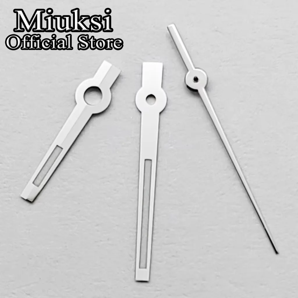 Miuksi Miyota 2115 Silberne Uhrzeiger Passend für Miyota 2115 2025 2035 2315 Uhrwerk Zubehörteil – Detail 5