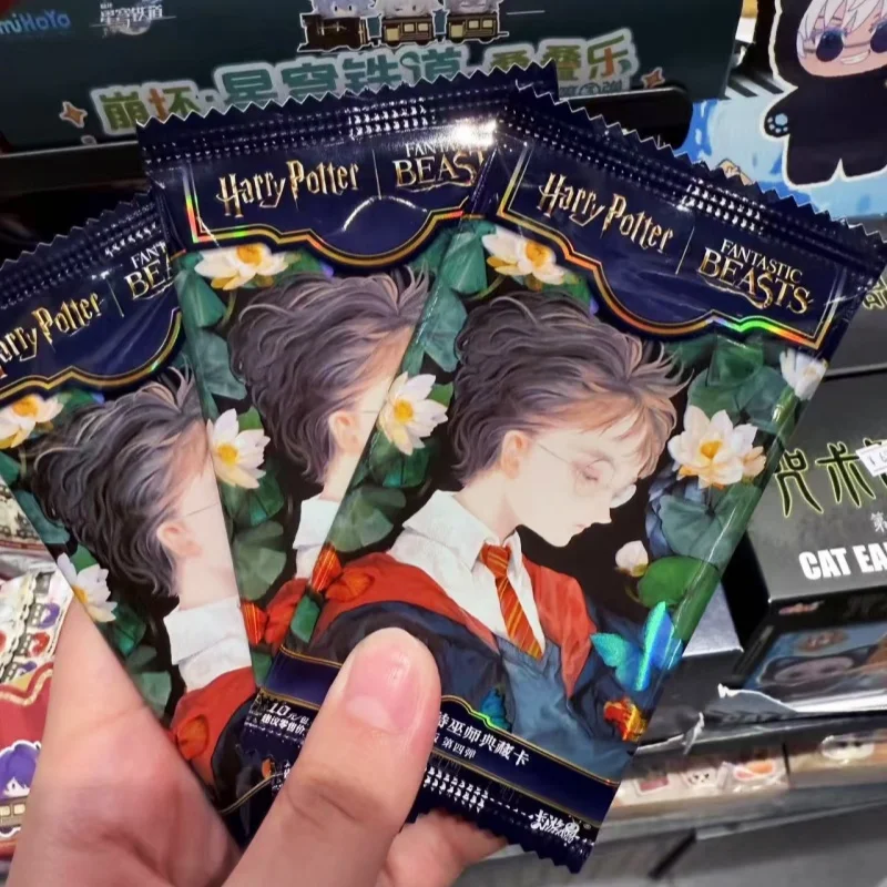 KAYOU حار بيع منتج جديد هاري بوتر سلسلة الأبدية المشهد الكلاسيكي التصميم الإبداعي الفن جمع بطاقة هدية للأطفال