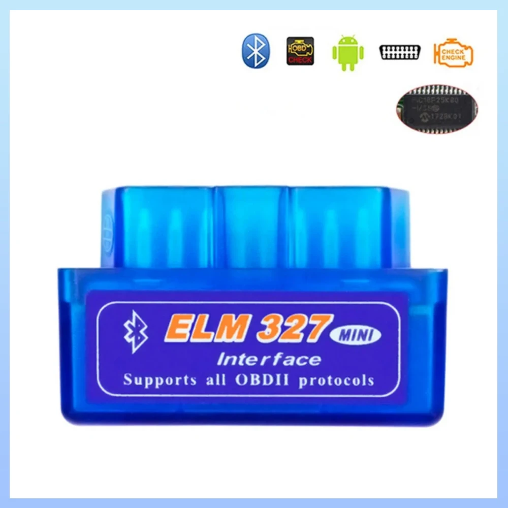 

ELM327 V2.1 V1.5 Мини Bluetooth Автомобильный диагностический инструмент Автоматический OBD сканер Инструмент считывания кодов Super ELM 327 для протоколов Android OBDII