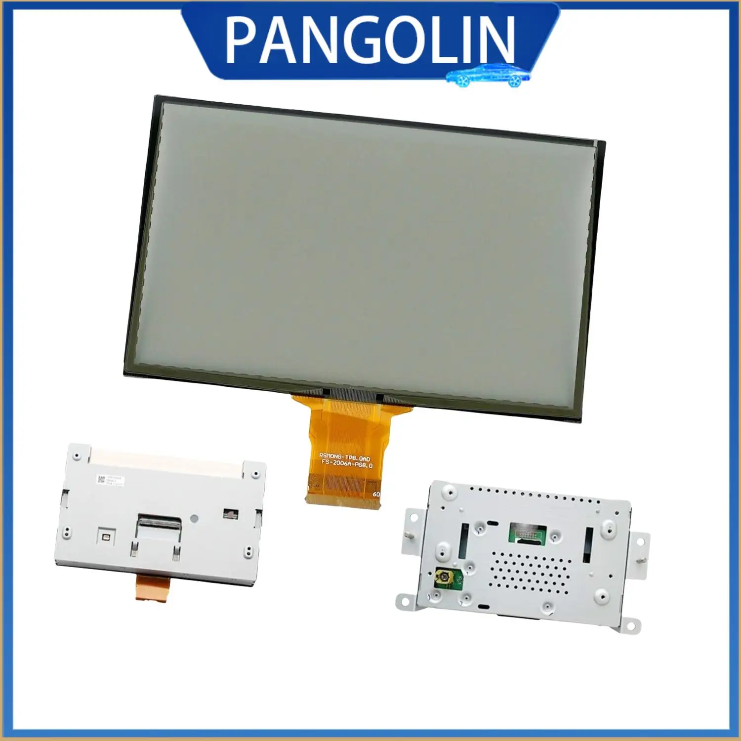 

PANGOLIN 8 Inch LCD Display and Touch Screen Digitizer for 2013-2018 Ford F-250 Super Duty SYNC 3 Radio LQ080Y5DZ05 for Ford