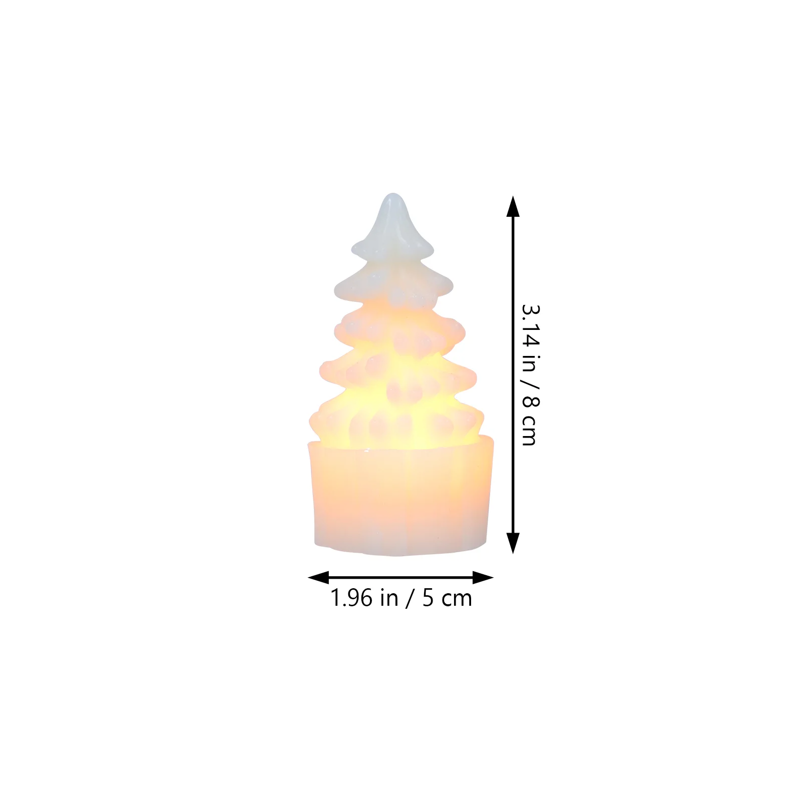 Light Xmas Desktop Lights Decorative The Gift Christmas Electronic Decorate Gifts Party Scene Plastic Decoration Lamps