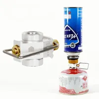 Outdoor camping stove tank Gas Refill Adapter MAPP/Isobutane/Butane mutual charge Gas Adapter Gas Spray Refill Filling Adapter