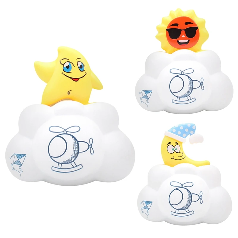 

FBIL-Children Bath Toys Rain Clouds Play Baby Bathroom Floating Sprinkler Water Spray Kids Bath Tub Accessories