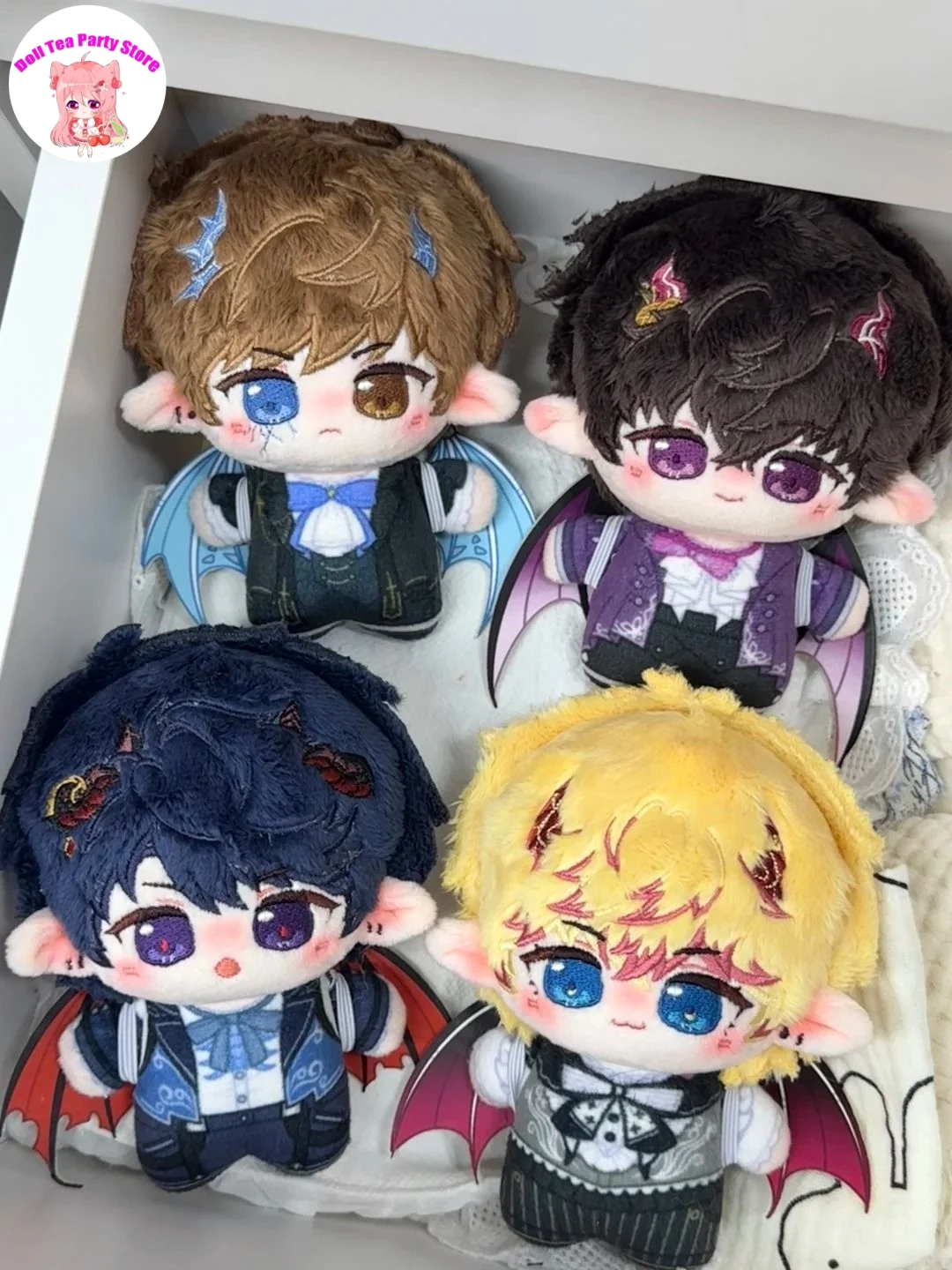 

10CM Game Mr Love: Queen's Choice Lucien Kilo Gavin Victor Devil Series Cotton Doll Pendant Plush Toy Keychain Birthday Gift