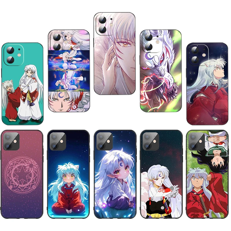 

X21 Inuyasha Sesshomall Soft Silicone Case for Moto Edge 20Lite G40 G41 G51 G22 G71 5G G9 Play G20 G100 Caver