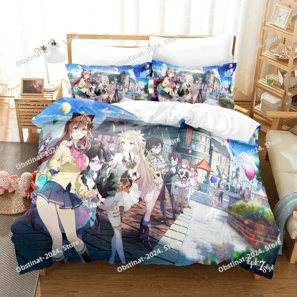 패션 3D 애니메이션 아오투 월드 침구 세트 프린트 베드 세트 베개 커버 포함 부드러운 싱글 더블 퀸 슈퍼 킹 사이즈
