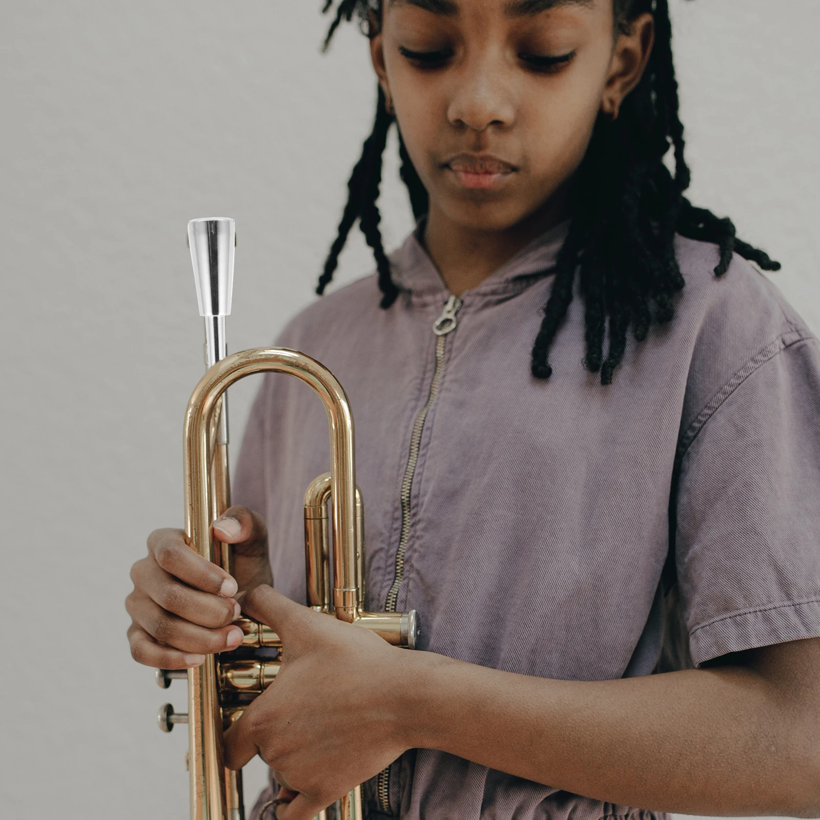 

Professional Mouthpiece 5C Heavy Duty Brass Instrument Replacement Part Premium Durable Smooth Surface Comfortable Elegant Sound