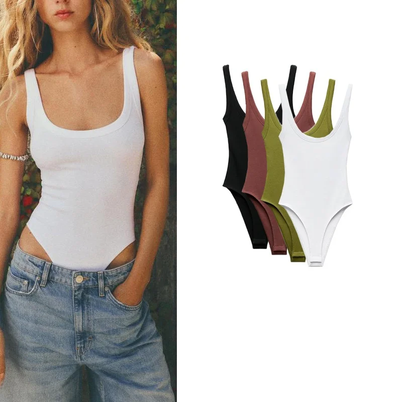 

Early Autumn Women's Faion Casual round Ne Base Layer T-irt Vest Street Sle Polyester ort Pants mid Waist