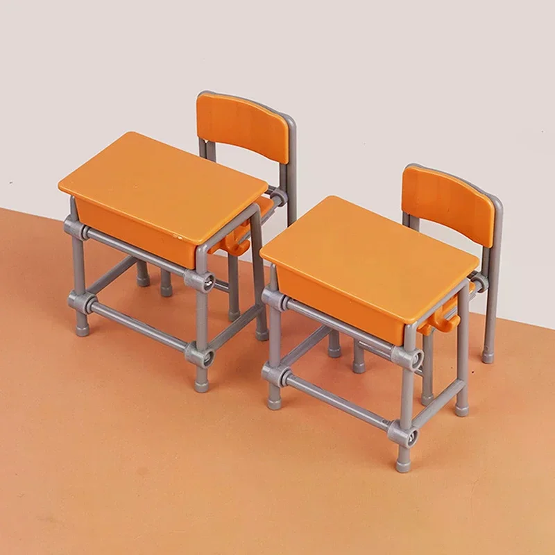 1 conjunto 1:12 casa de bonecas em miniatura mesas cadeiras modelo acessórios de móveis para decoração de casa de boneca brinquedos infantis presente