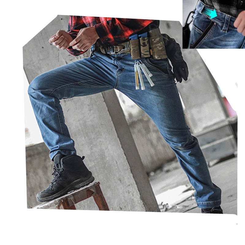 

2026NEW Emersongear Blue Label Freedom Tactical Jeans Duty Cargo Trousers Ergonomic DENIM Pants Camping Hiking Hunting Outdoor