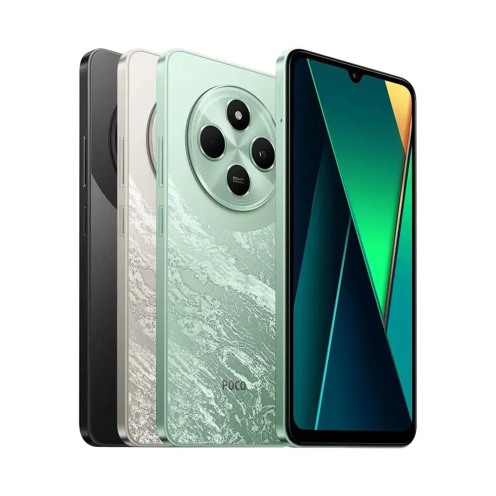 هاتف Xiaomi Poco C75 Android14 6.88 'Mediatek Android14 5160 mAh 120 هرتز NFC Global 8/256 GB الذكي