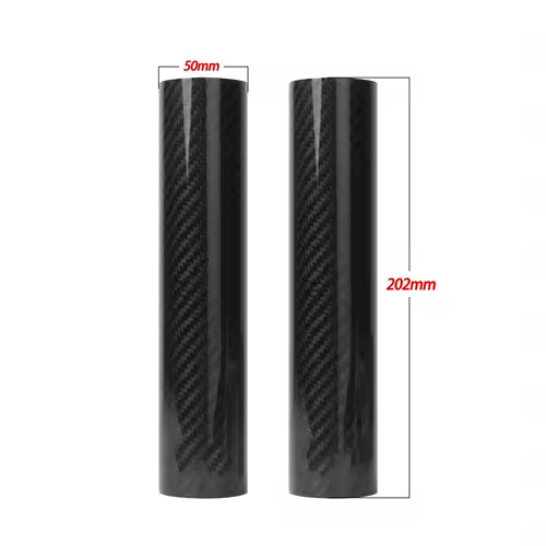 Motorcycle 160-260mm Front Fork Wraps Carbon Fiber Protectors For KTM Honda Yamaha Kawasaki Suzuki CRF CR YZF EXC SXF XC XCF XCW - Image 5