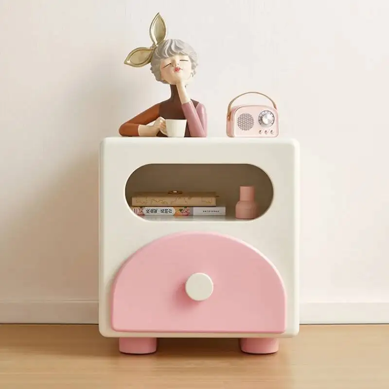 

Coffee Children Nightstands Bedroom Filing Children Nordic Nightstands Living Room Cabinet Storage Children Furniture RR50CN