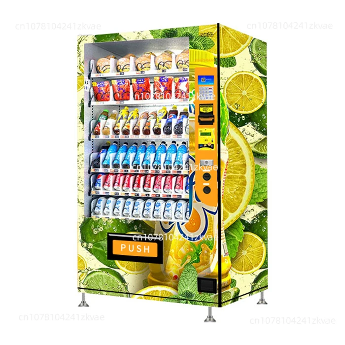 solar-powered coin operated ice vending machine with fresh 100% juice custom vending machine in united states free shipping