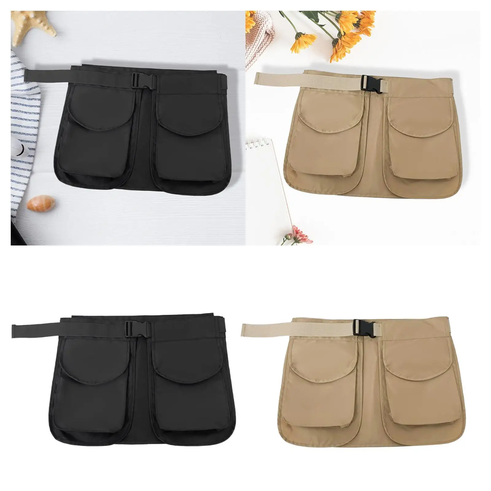 Tas Celemek Sabuk Pinggang Kantong Sabuk Alat Dapat Disesuaikan untuk Tukang Kebun Mendaki Listrik