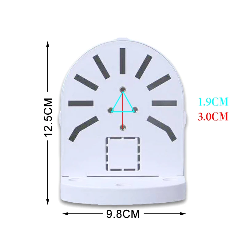 1 Set Universal Indoor Outdoor Rustproof L Type Bracket Wall Mounted For C6H C6TC CCTV Dome Camera Right Angle With Screws