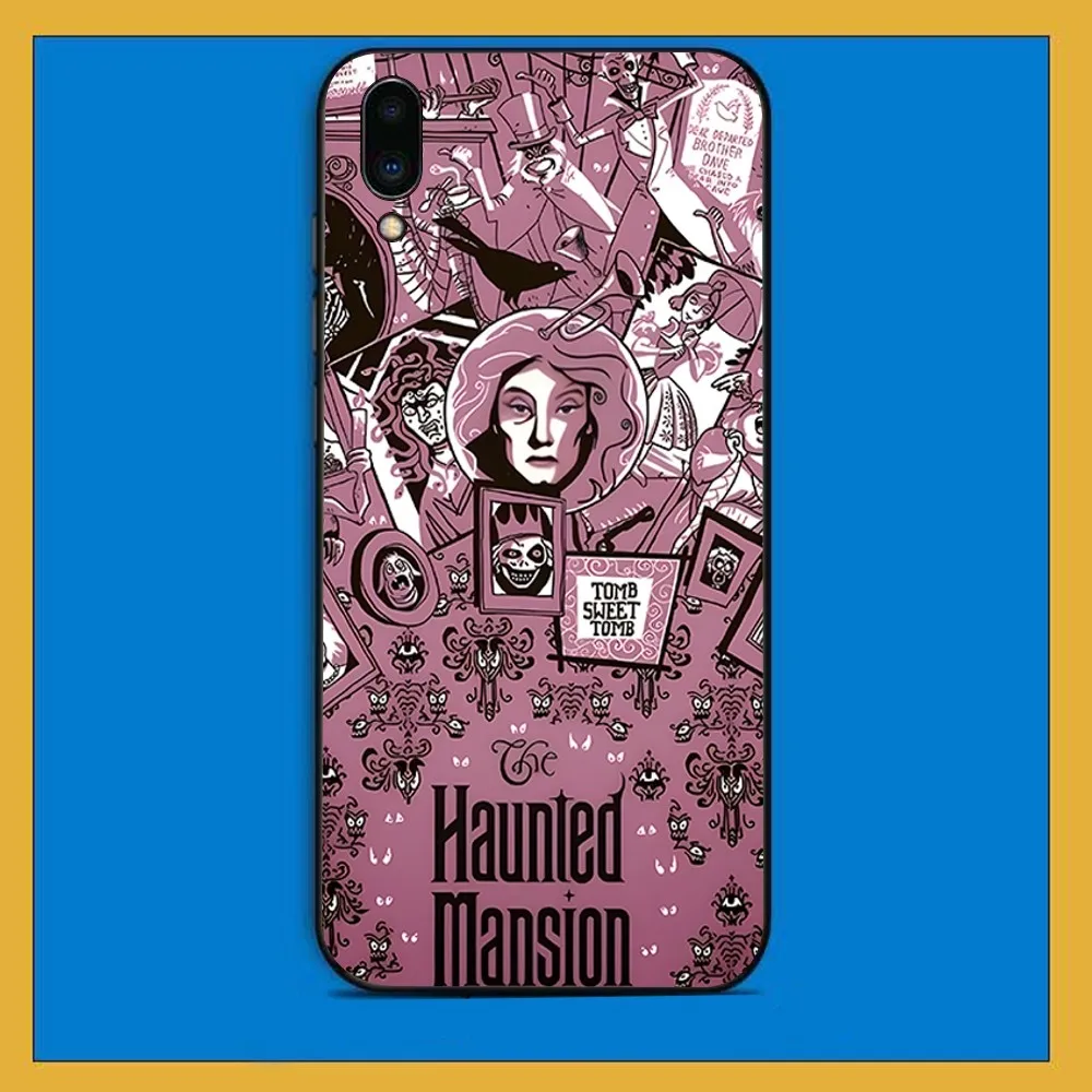 H-Haunted Mansion Phone Case For Huawei Y9 6 7 5 Prime Enjoy 7s 7 8 plus 7a 9e 9plus 8E Lite Psmart Shell