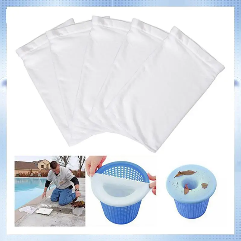 

ABHQ-30 Piece Pool Skimmer Filter Socks Parts Accessories For Above Ground And Inground Pool Skimmer Basket, Pool Nets For Clean