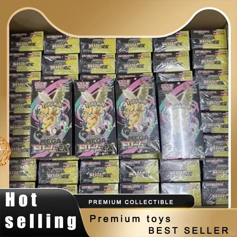 

New Hot Pkm M2a Ptcg Double Mega Dream Ex Phantasmal Flames Mega Lucario Booster Japanese Version Collection Surprise Cards