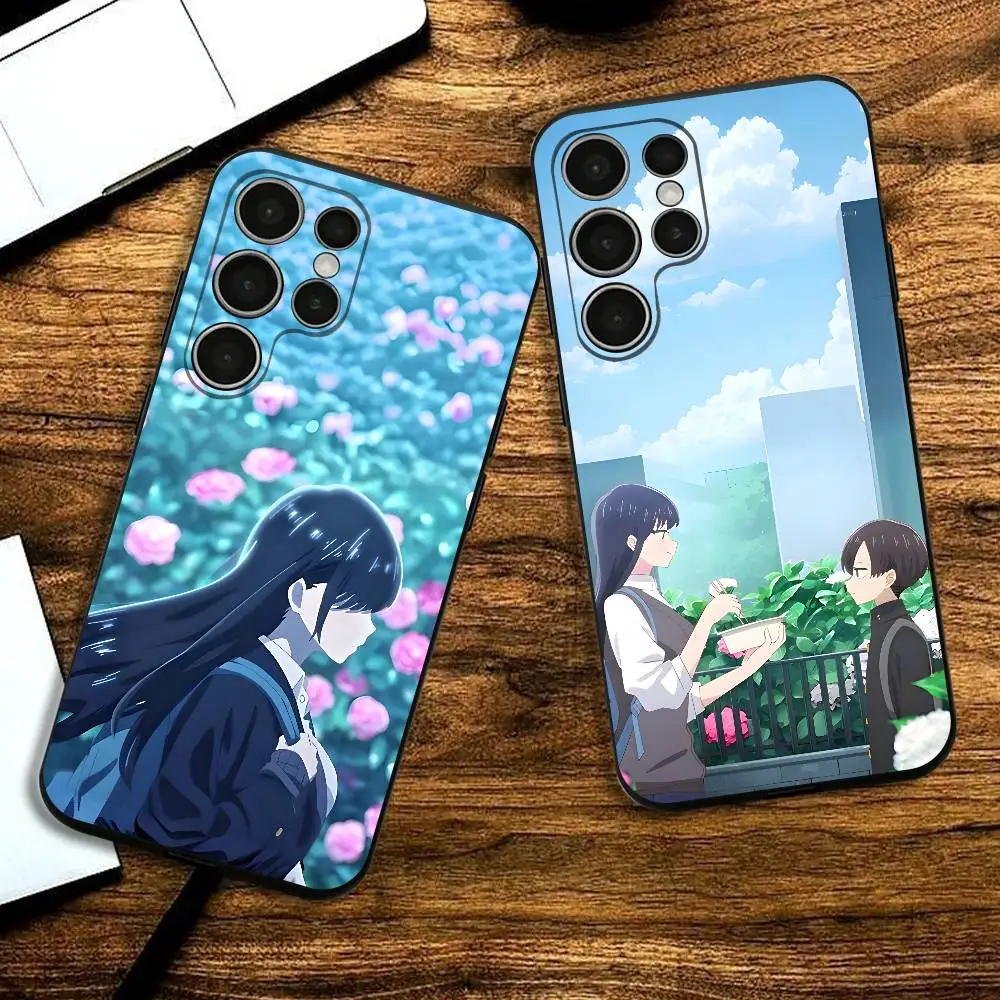 Anime I-Ichikawa A-Anna Silicone Case For Samsung S25 24 23 22 21 20 Plus Ultra 5G Lite Shockproof Cover