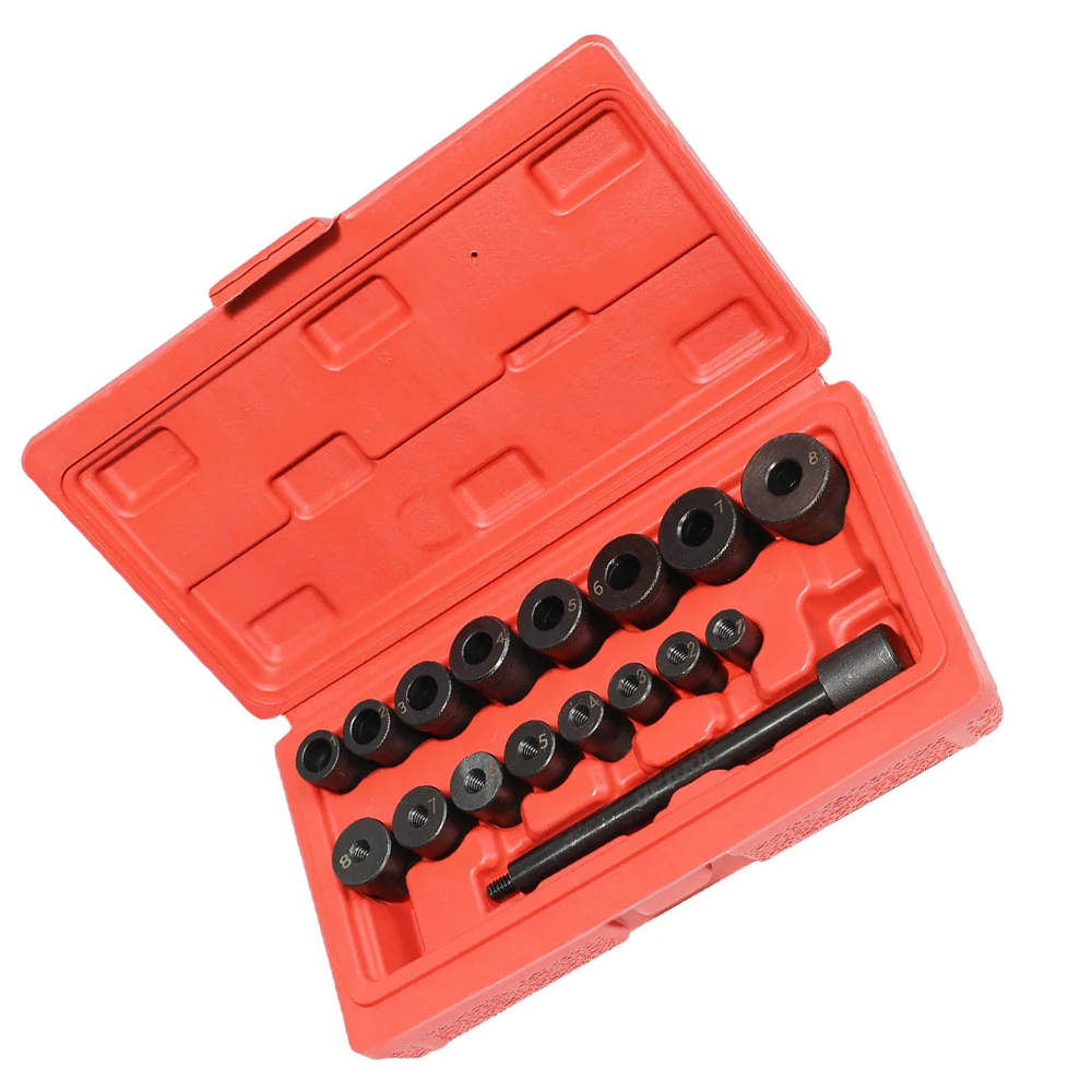 17pcs Universal Clutch Alignment Tool Kit Aligning For All Cars & Vans Car Tools  Car Accessories